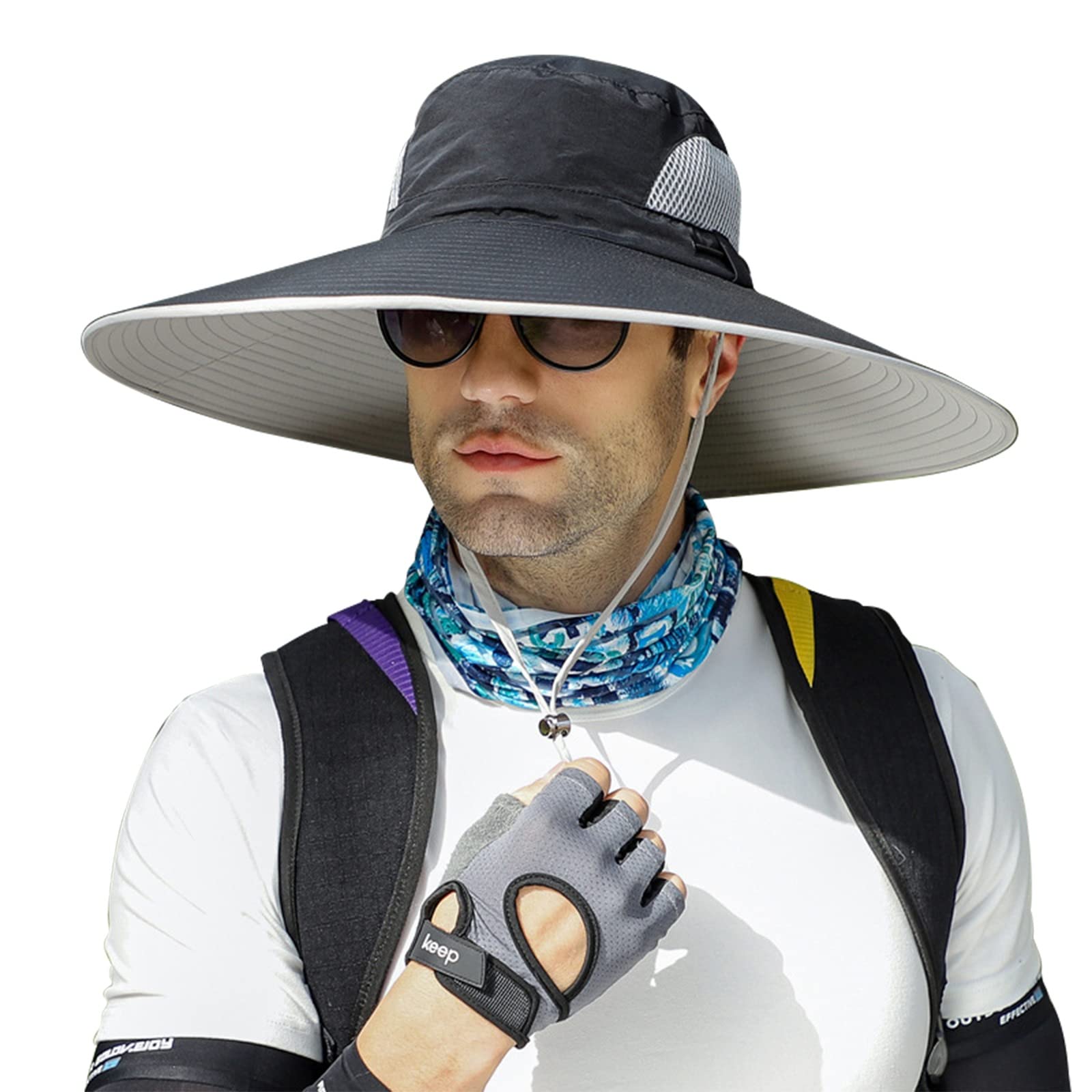 Peicees Super Wide Brim Sun Hat 