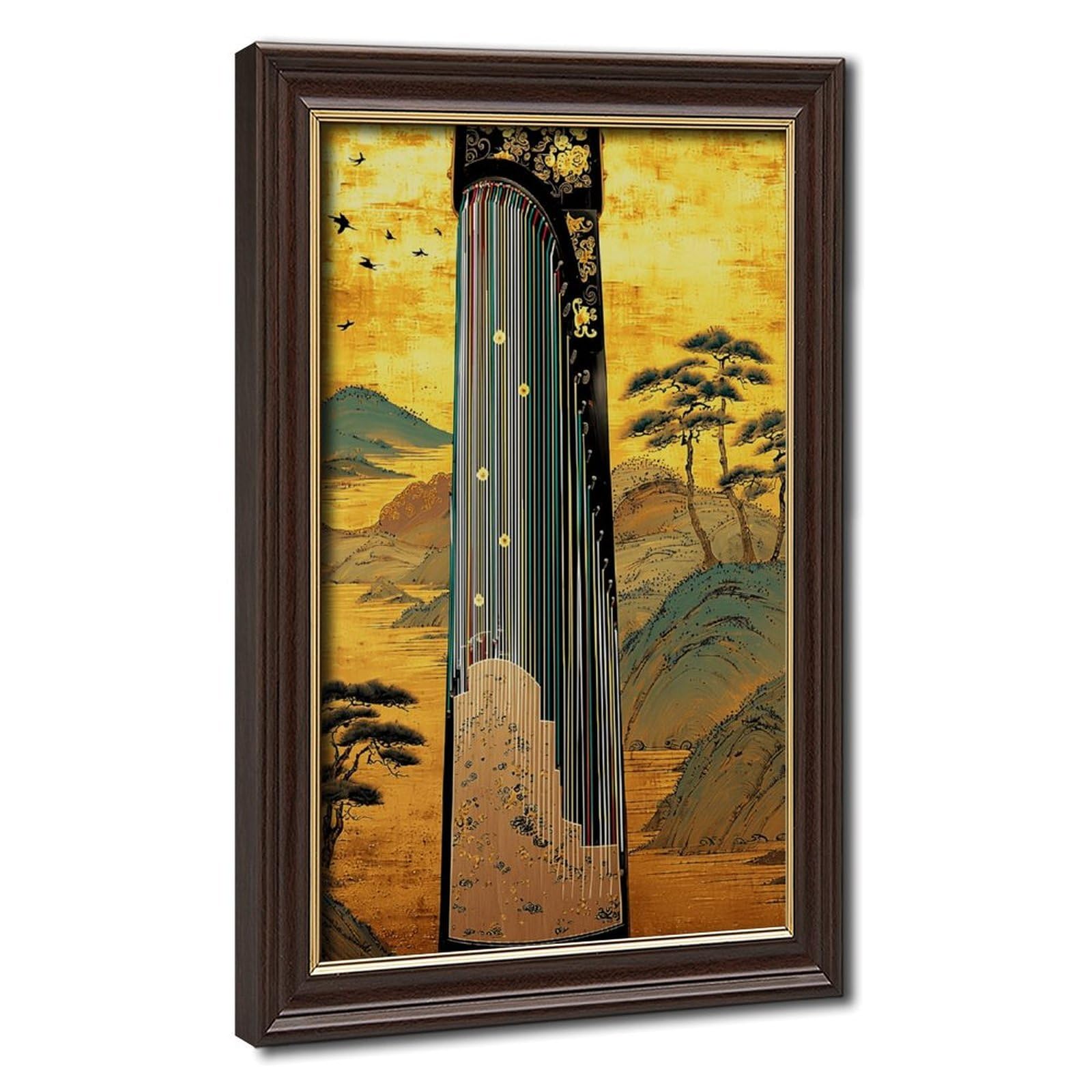 AYINUER Traditional Chinese Landscape Painting Style Poster Canvas Poster