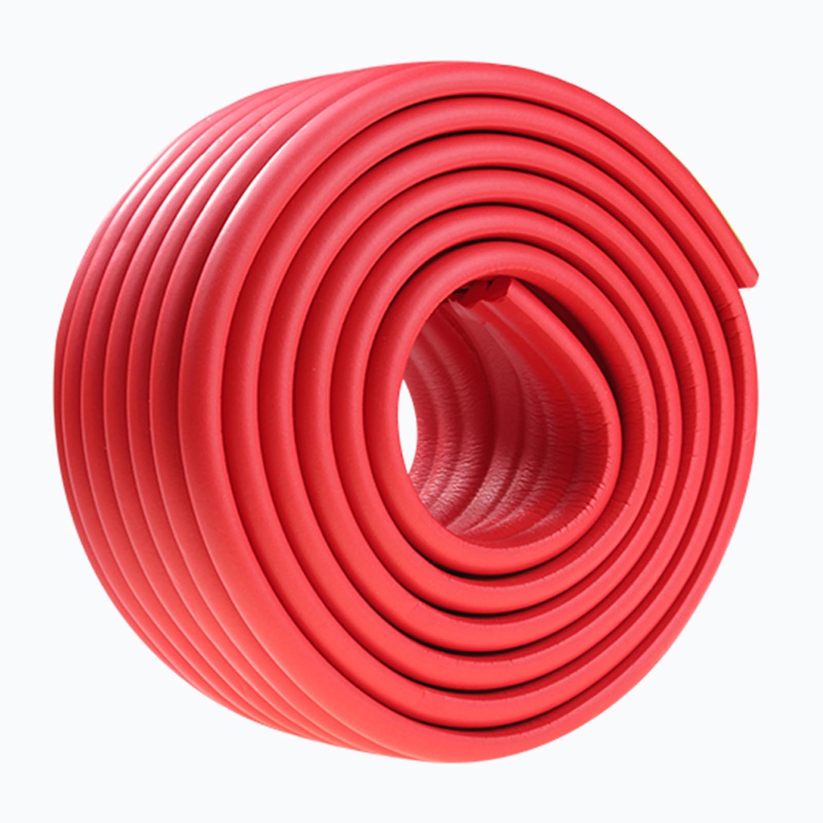 YNBSHGAA Foam edge protectors, Foam Wall Edge Protector, Furniture Safety Bumpers, Sharp Guards Pole Strips Coffee Table,Red-6pcs