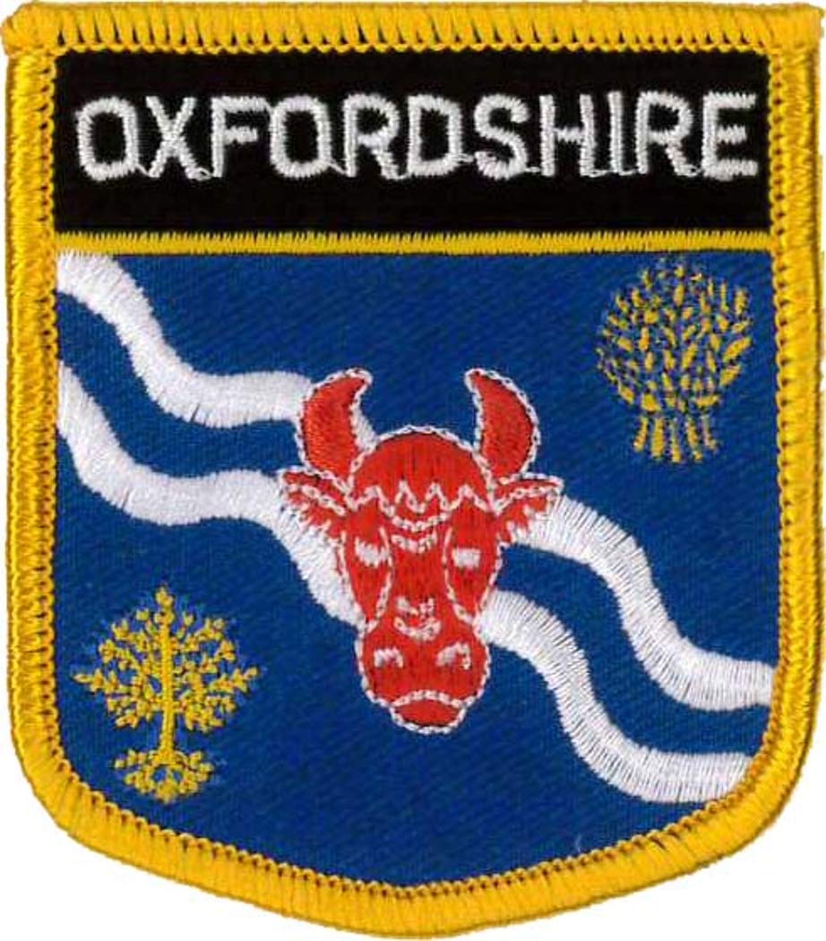 Klicnow Various Oxfordshire County Patch 7Cm X 6Cm