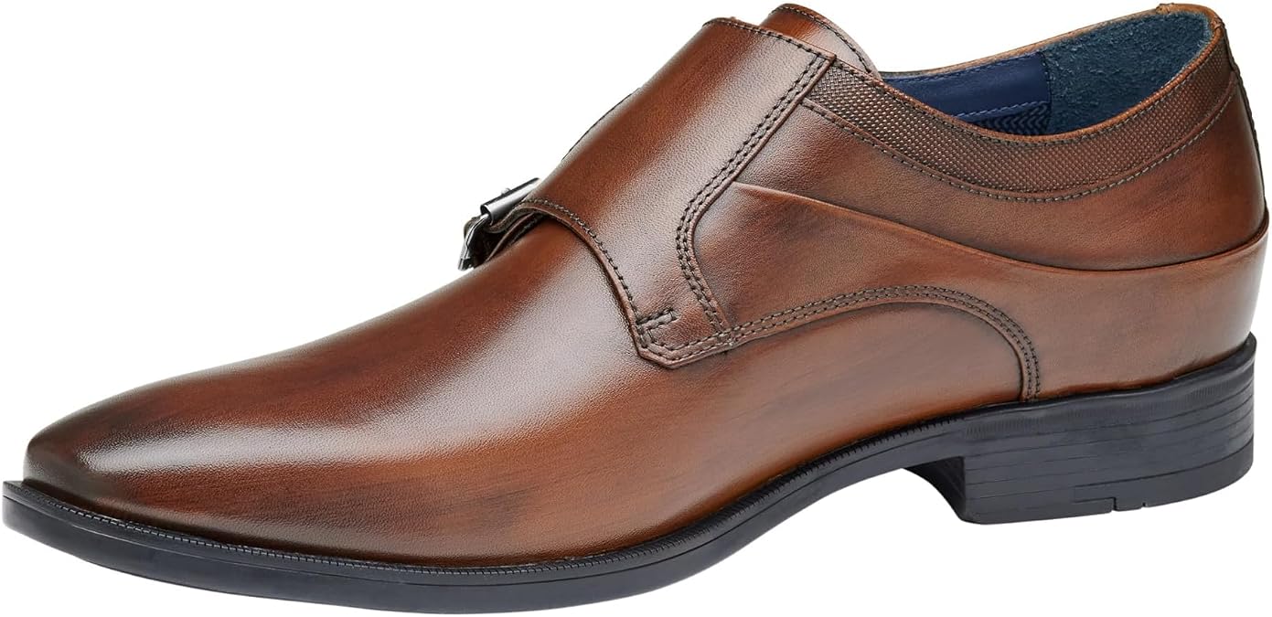 Johnston & Murphy Gibbons Double-Buckle Monk