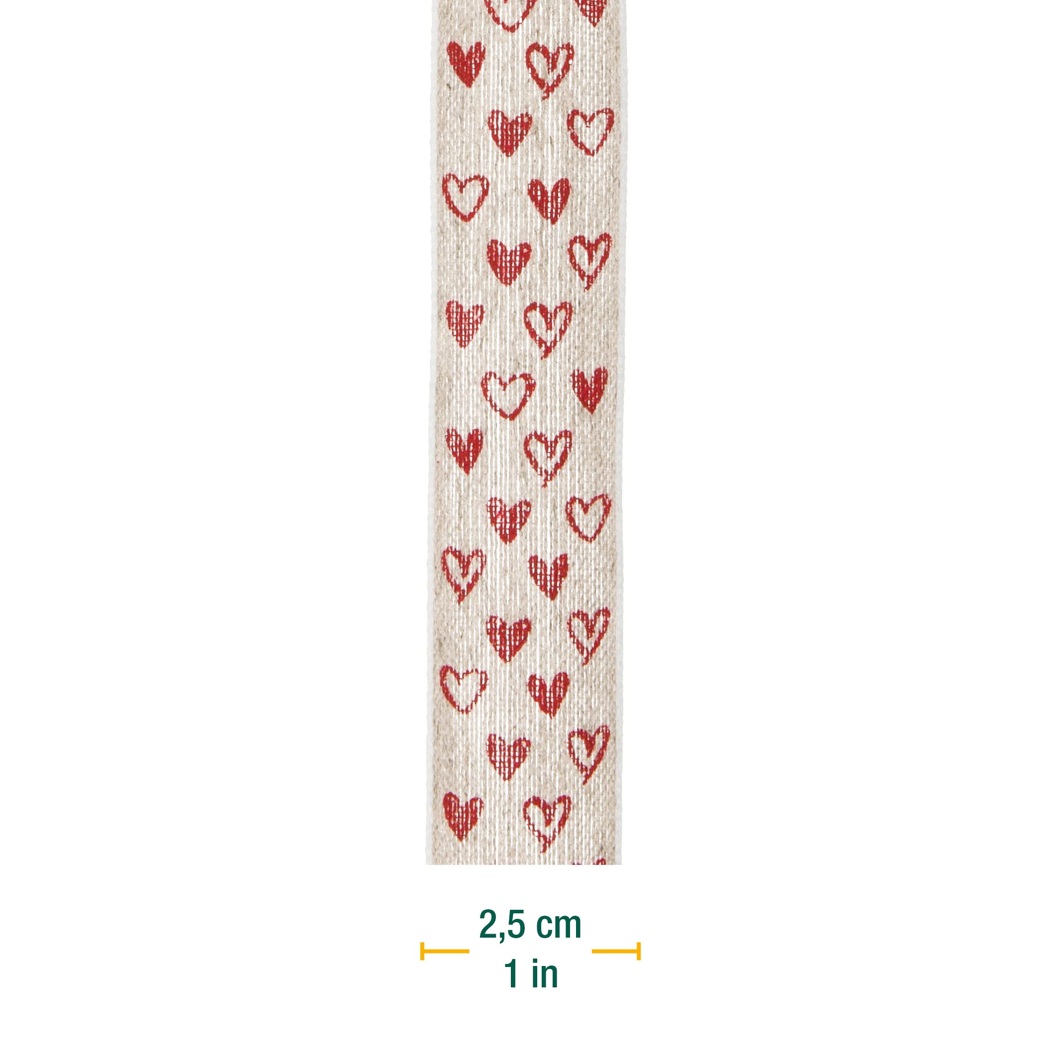 Nastro Juta Natale Halbach Seidenbänder Nastro Regalo | Larghezza 10 Mm Lunghezza Nastro Per Porta Natale - 3