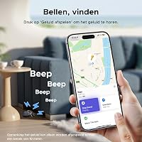 Tracker Bluetooth reîncărcabil UGREEN Finetrack, set de 4 bucăți, compatibil cu Apple Find My iOS, pentru chei, bagaje și pașaport, autonomie până la 12 luni 4