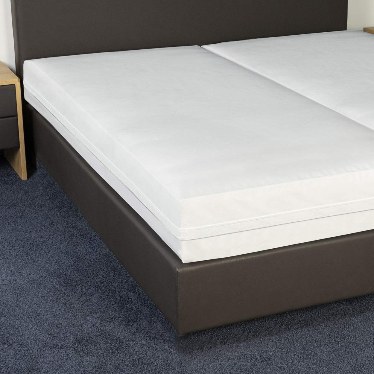 Softsan Extraweich Allergiker Matratzenbezug milbendicht 100x200 cm, Höhe 25 cm, Encasing zum Milbenschutz für Hausstauballergiker milbenkotdicht