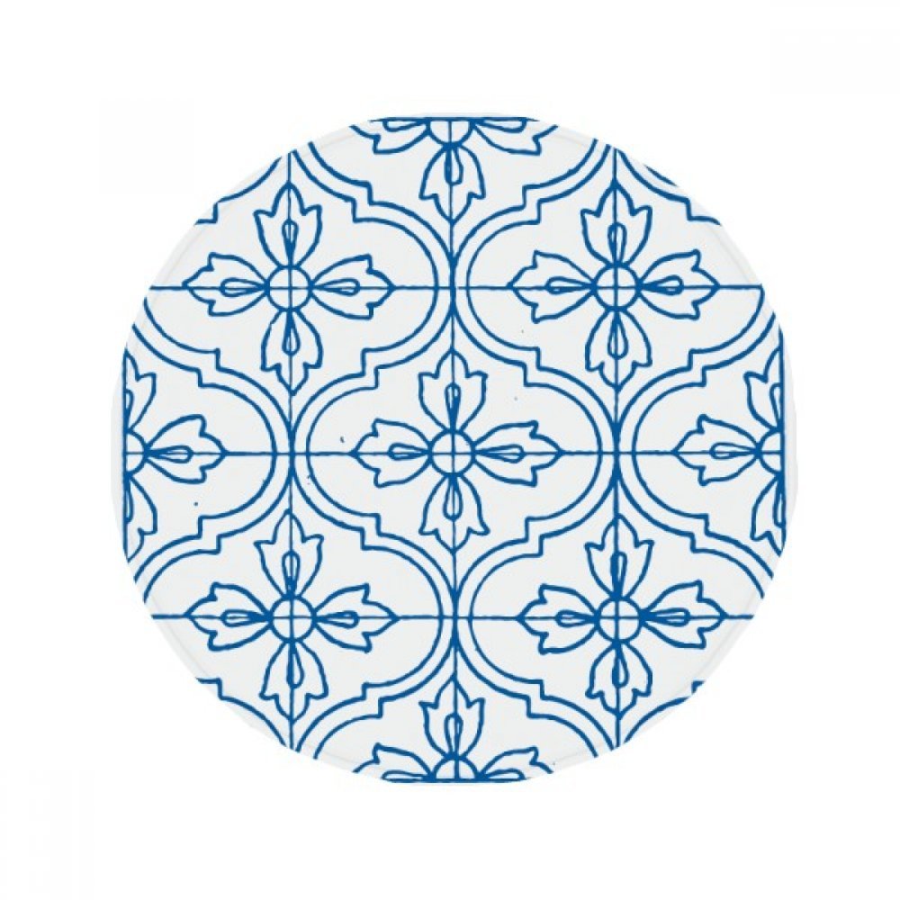 Tapis pet antidérapant motif bleu pour décorer votre salon et entrée