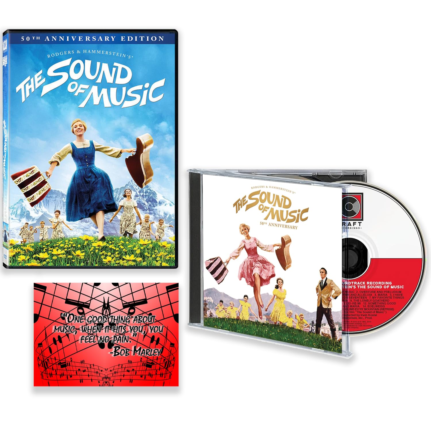 The Sound Of Music - Colonna sonora per il 50° anniversario + carta artistica inclusa