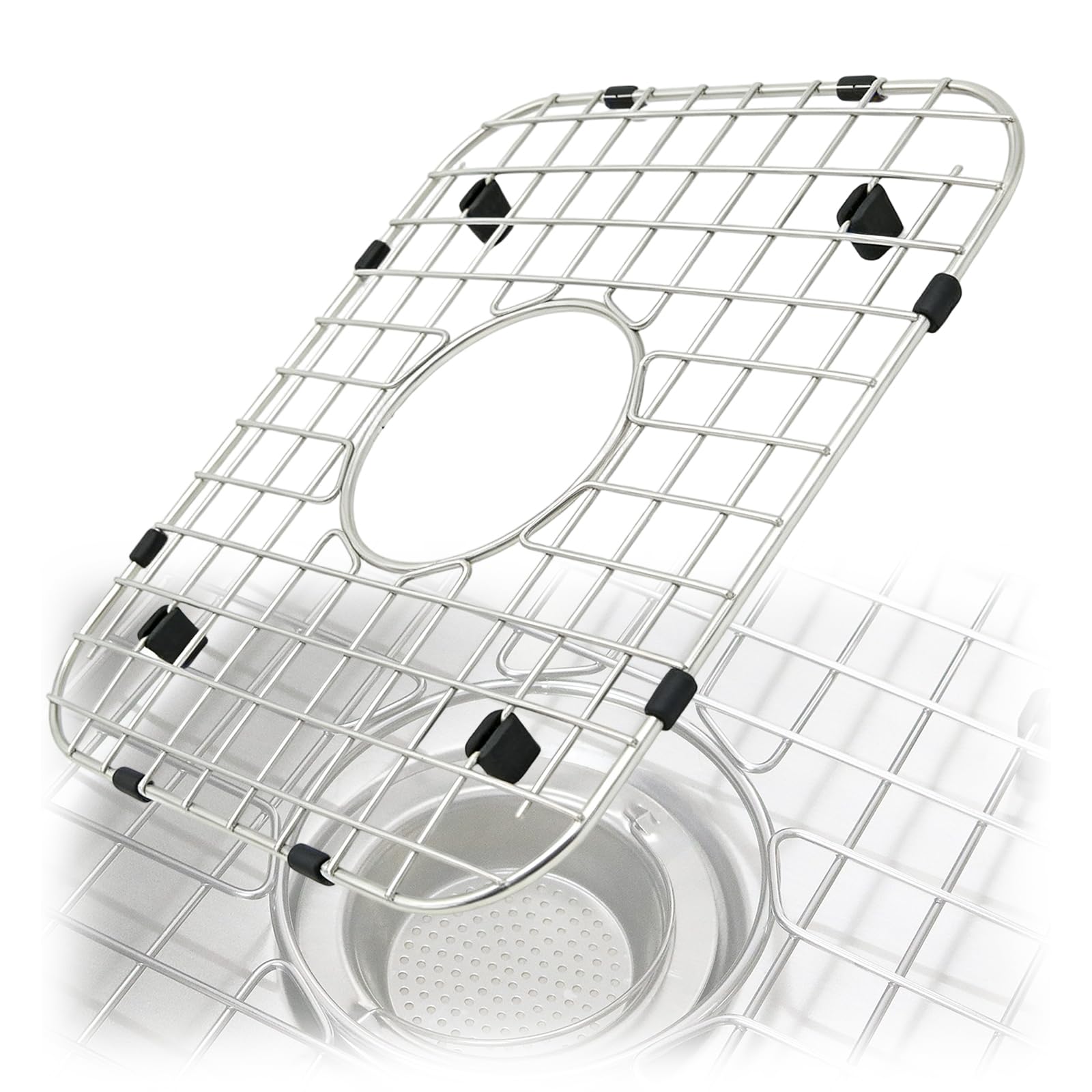 Elnwnnkc Good Rustless Net Sink Framework Highlighting Softened for Stream and Efficient Draining Cabinet Sink Guard