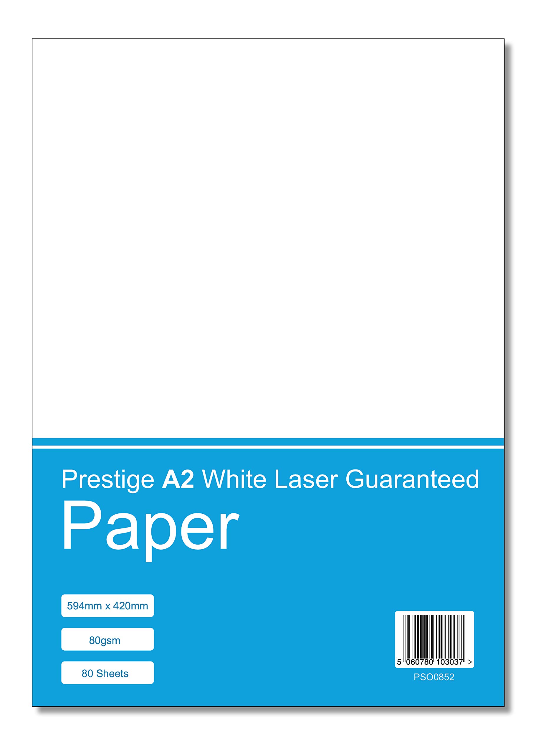 Prestige A2 White Laser Guaranteed Paper 80gsm - 80 Sheets