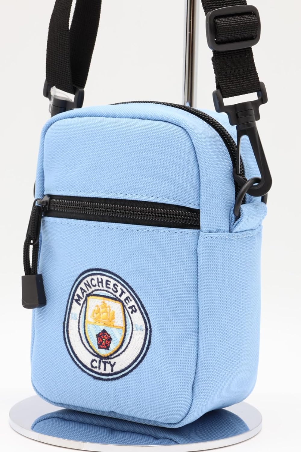 Manchester City FC Style MCI-SD01 Shoulder Bag, Light Blue, Blue (Light), One Size