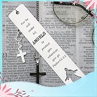 Vista 4 de Marcadores inspiradores para mujeres, regalos religiosos para hija, hijo, regalos de fe para mujeres, hombres, adolescentes, regalos cristianos