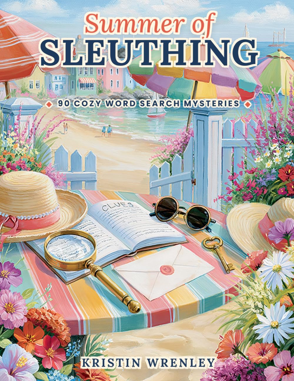 Summer of Sleuthing: 90 Cozy Word Search Mysteries