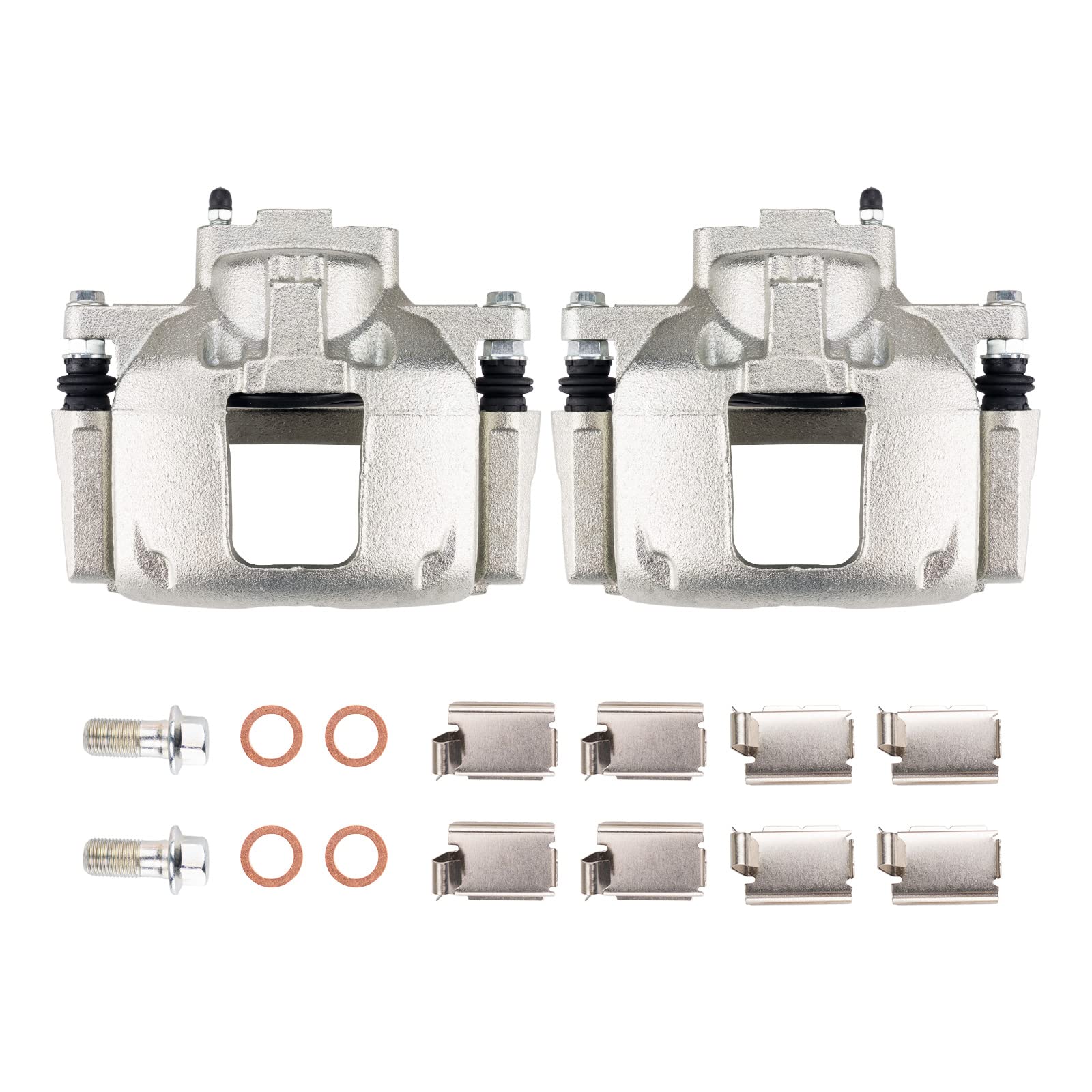 PHILTOP Front Brake Caliper w/o Pads Compatible with 2007-2012 Wrangler