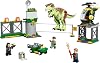 LEGO® Jurassic World™ T. rex Dinosaur Escape Creative Toy Making Set for Kids Ages 76944-4 and Over (140 Pieces)
