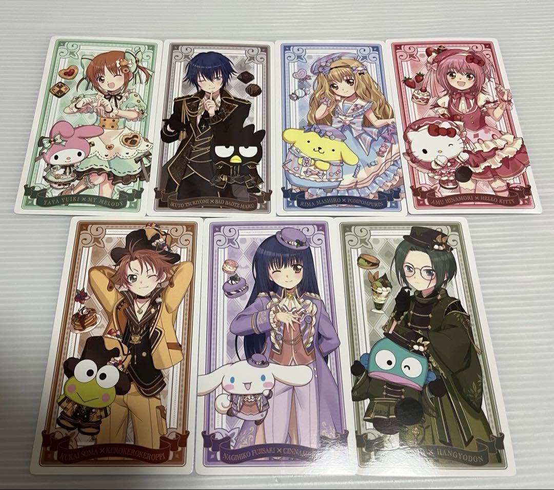 Amazon.co.jp: Shugo Chara Bonus Tarot Style Card Set of 7 : Toys