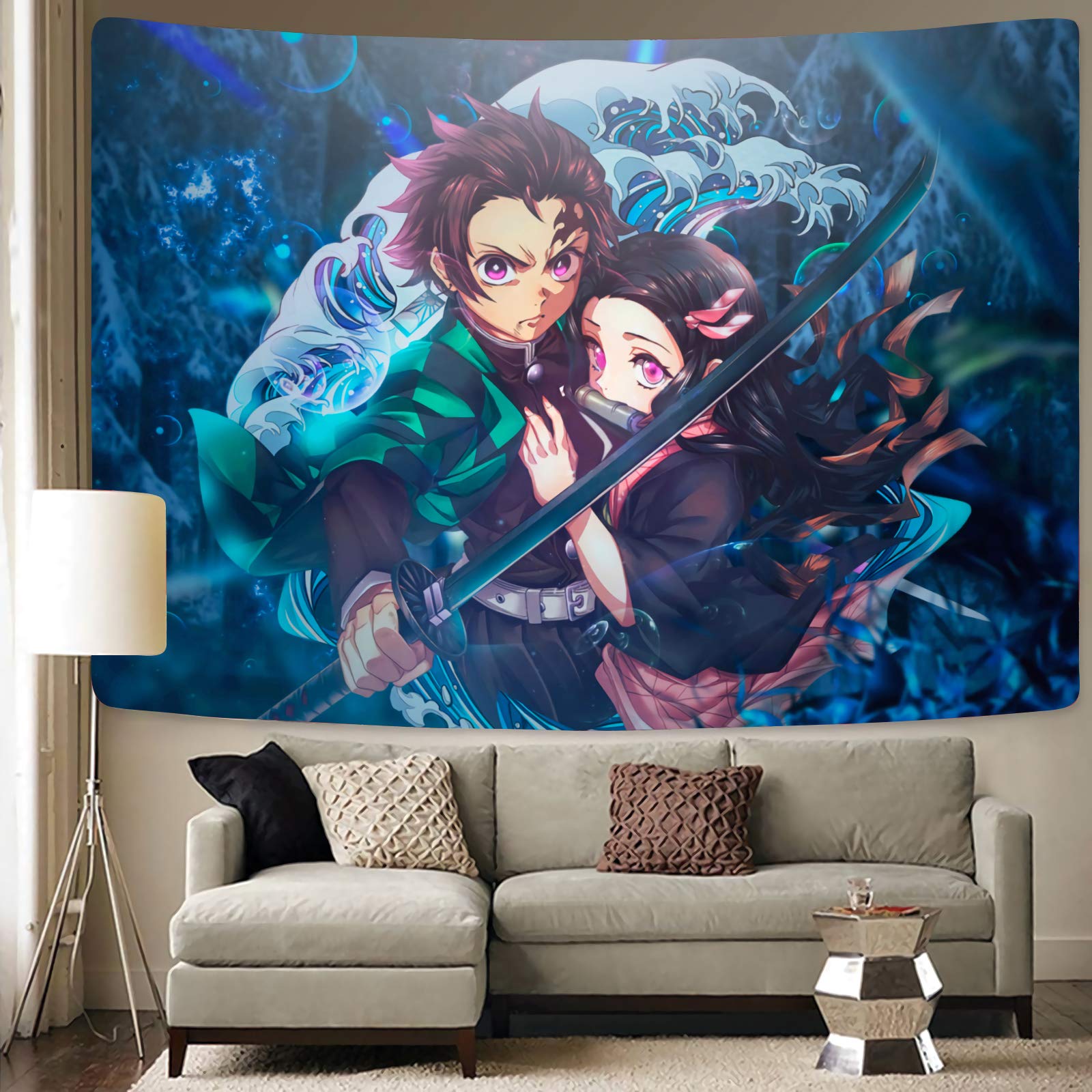 Timimo Demon Slayer TapestryAnime Poster Demon SlayerDemon Slayer
