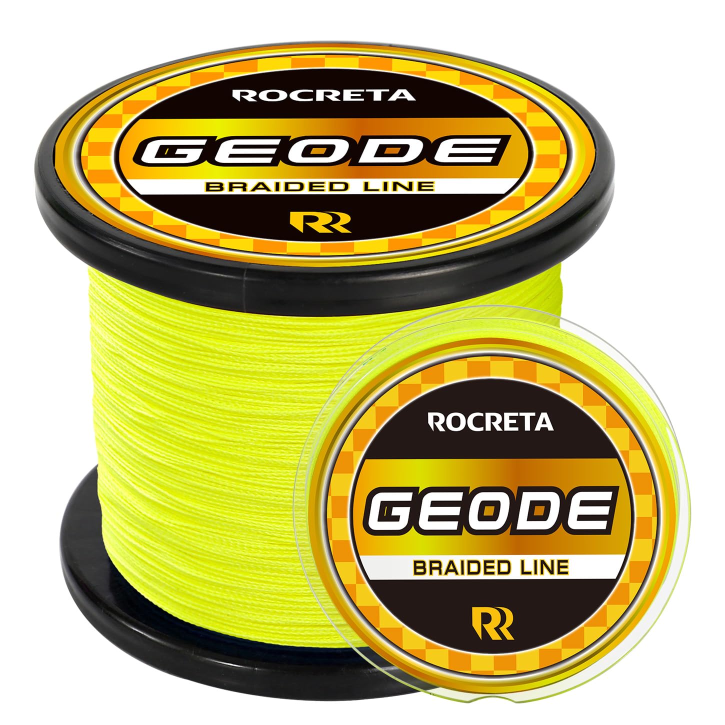 Geode Braided Fishing Line, Super Strong Power Braid Lines for Saltwater and Freshwater Fish 8-100lb, 150yds/300yds/500yds/1000yds