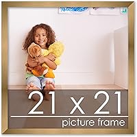 Vista 113 de Poster Palooza Marco de madera de bronce dorado de 26 x 34 pulgadas, acrílico UV, respaldo de tablero de espuma y accesorios para colgar incluidos