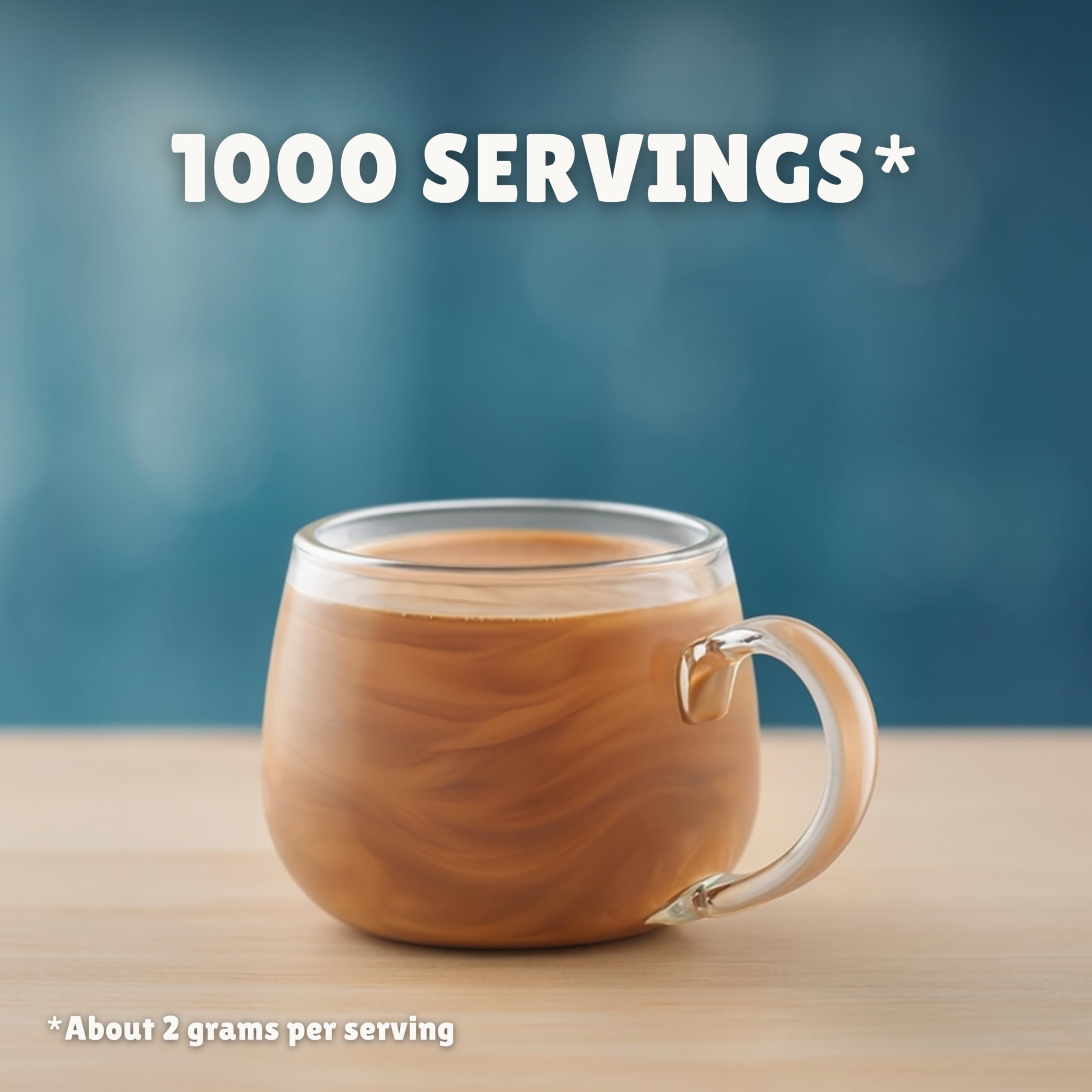 Coffee Mate 2kg – Crema en polvo para café, alternativa a la leche, hace tu café más cremoso – Pack Laborawi (2 x 1kg)