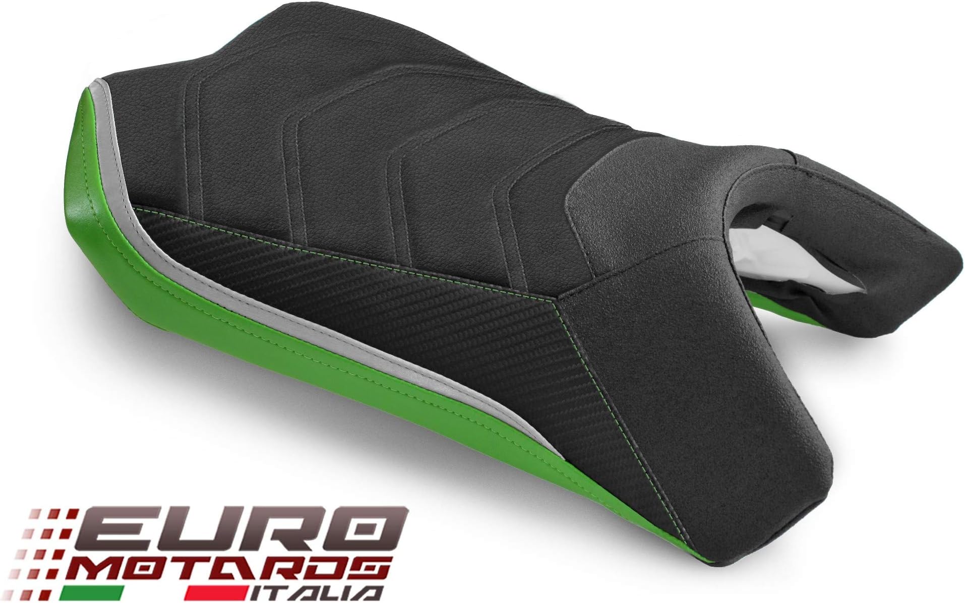 LuimotoSuede Tec-Grip Seat Cover Rider Compatible For Kawasaki Ninja 1000 Z1000SX 2017-2018