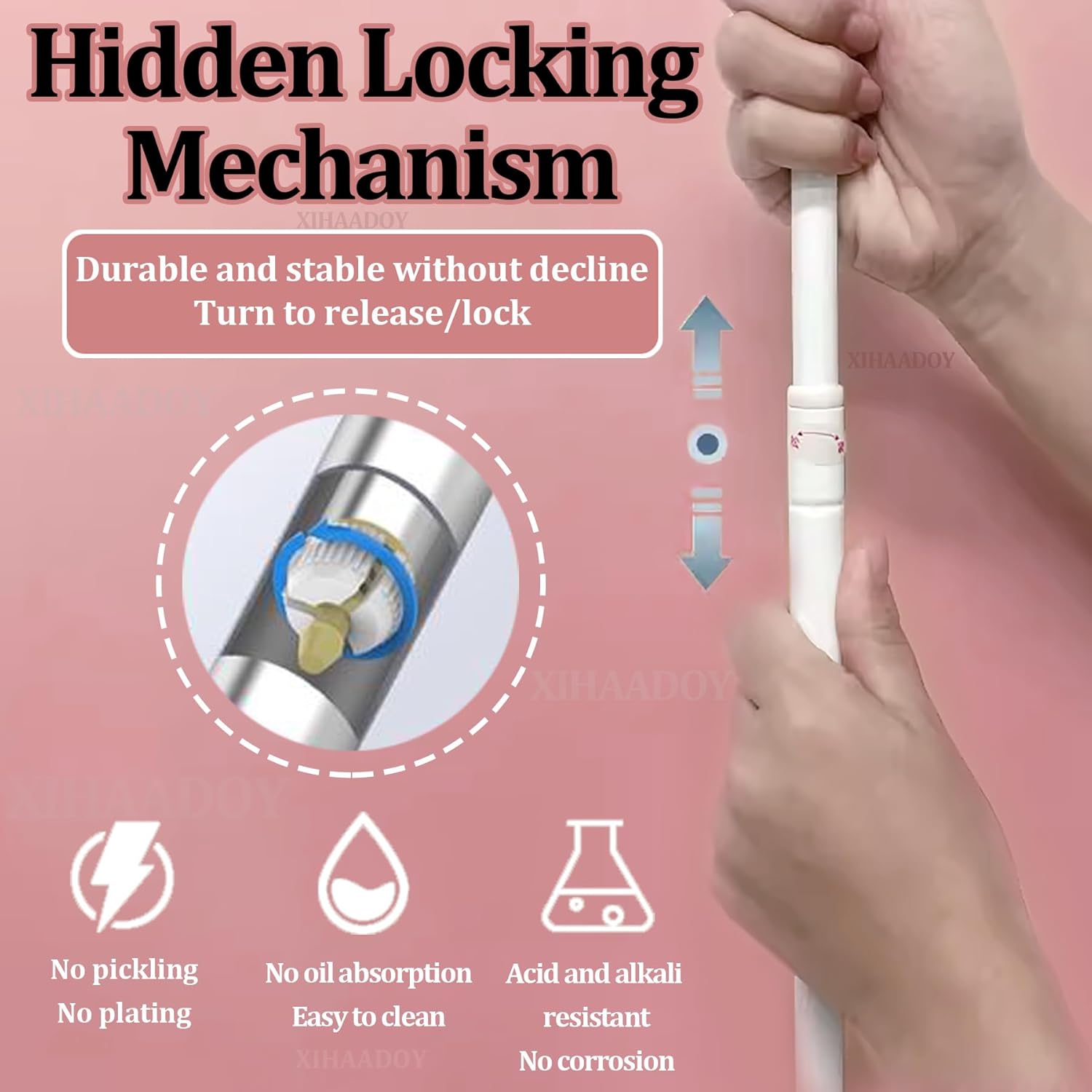 Retractable Metal Canopy Bed Frame 4 Corner Bed Canopy Post Frame Canopy Bed Frame Post Poles Bottom Bunk Bed Canopy Twin Top Bunk Bed Tent Canopy,for Student Dormitory School College