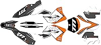 Vista 8 de Kit de gráficos para KTM ENDURO 2-STROKE 200 XC-W, 250 XC-W y 300 XC-W (2008-2011) Razor Series Smoke 21 Mil - Adhesivo para moto Dirt Pit Bike
