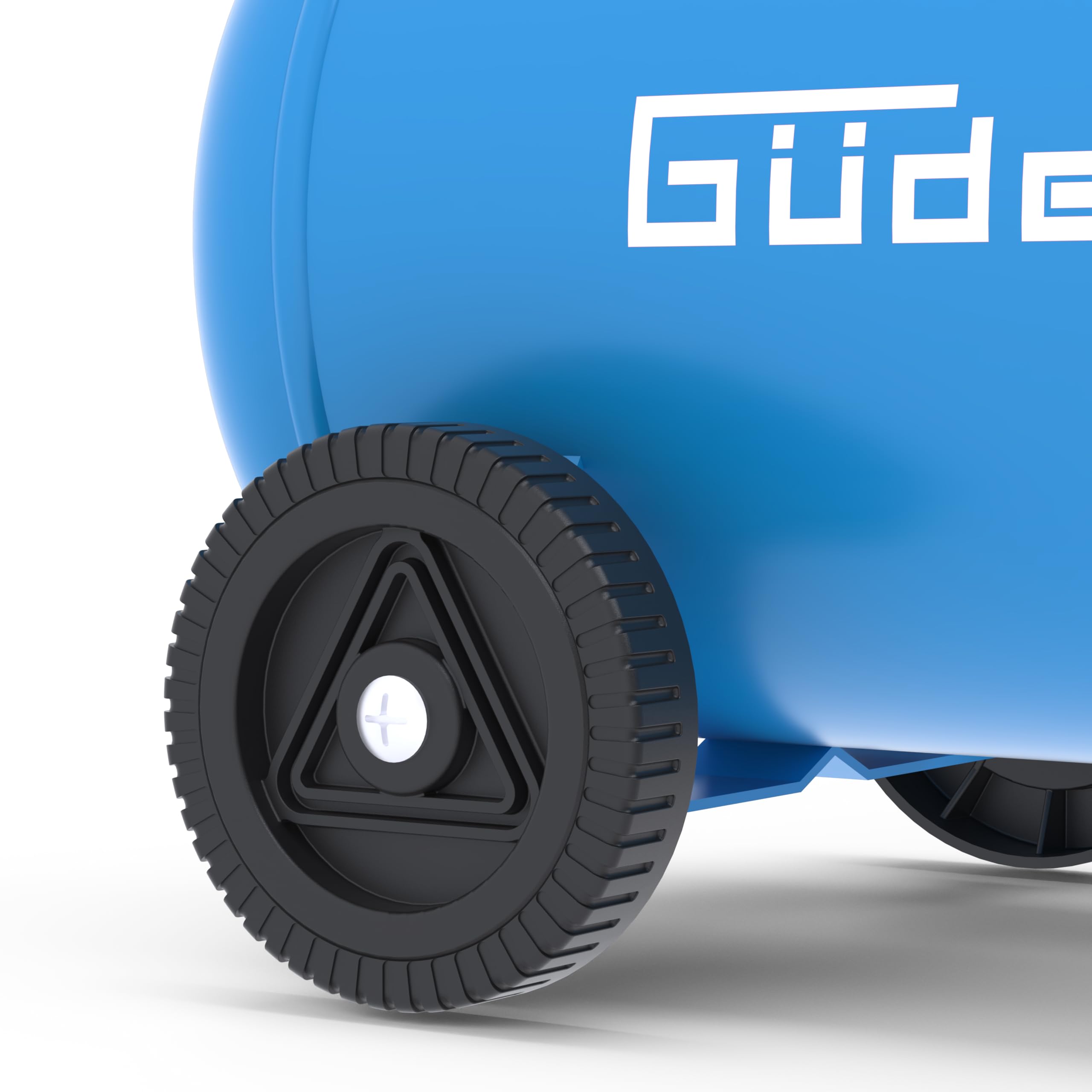 Güde Kompressor 231/10/24 (ölgeschmiert, max. 10 bar, 1500 W, Kessel 24 l, Ansaugleistung 206 l/min, Druckminderer, 2x Manometer, Sicherheitsventil, Kondensatablassschraube, Luftfilter, mobil)