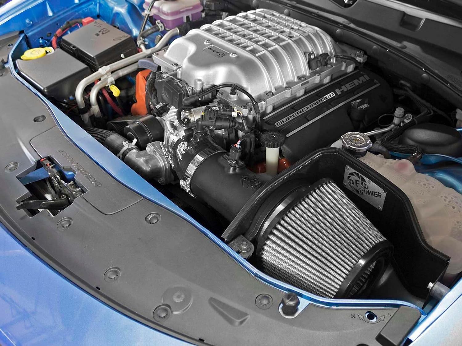 aFe POWER Magnum FORCE Stage-2 Cold Air Intake System w/Pro DRY S Filter, #51-12802, Black