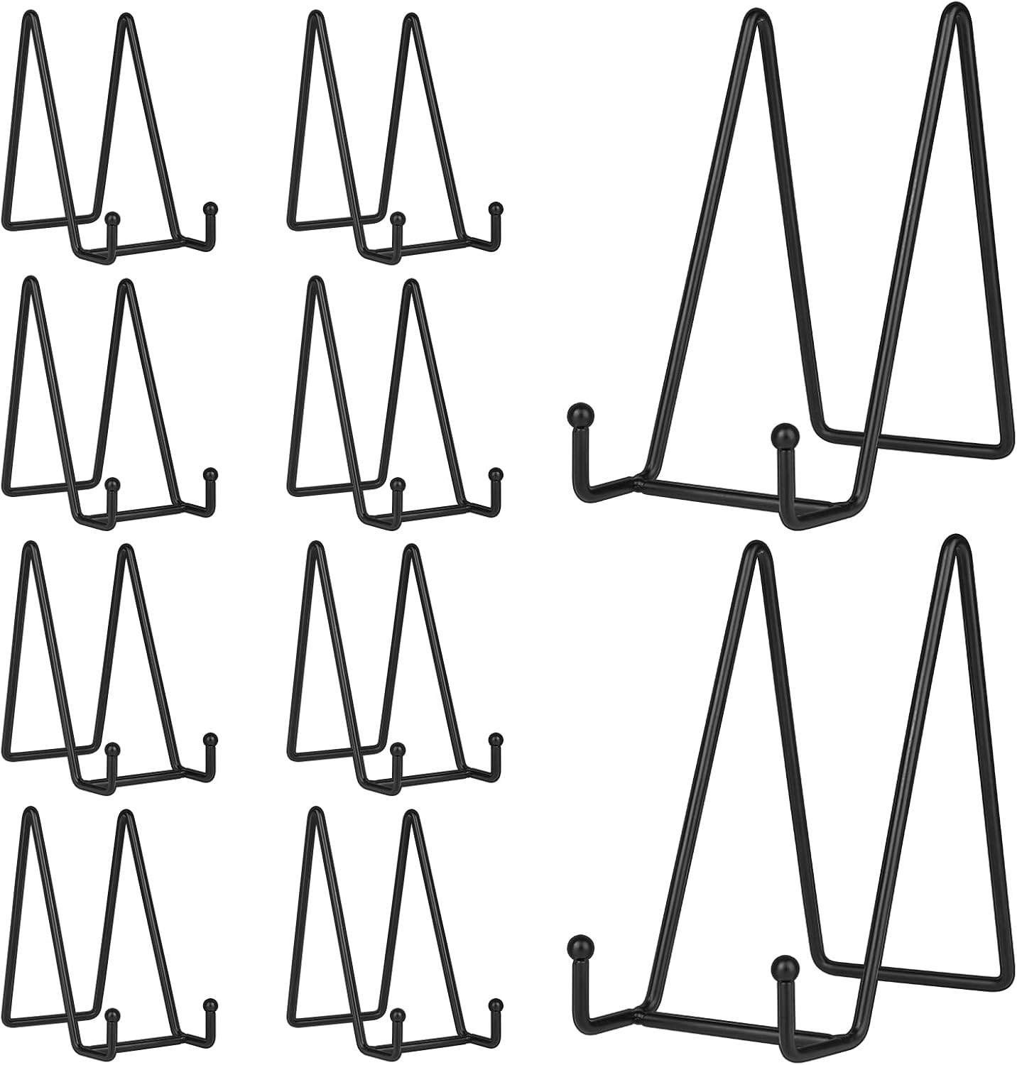 Pesonlook 10Pack Dish/Picture/Book Display Stand for