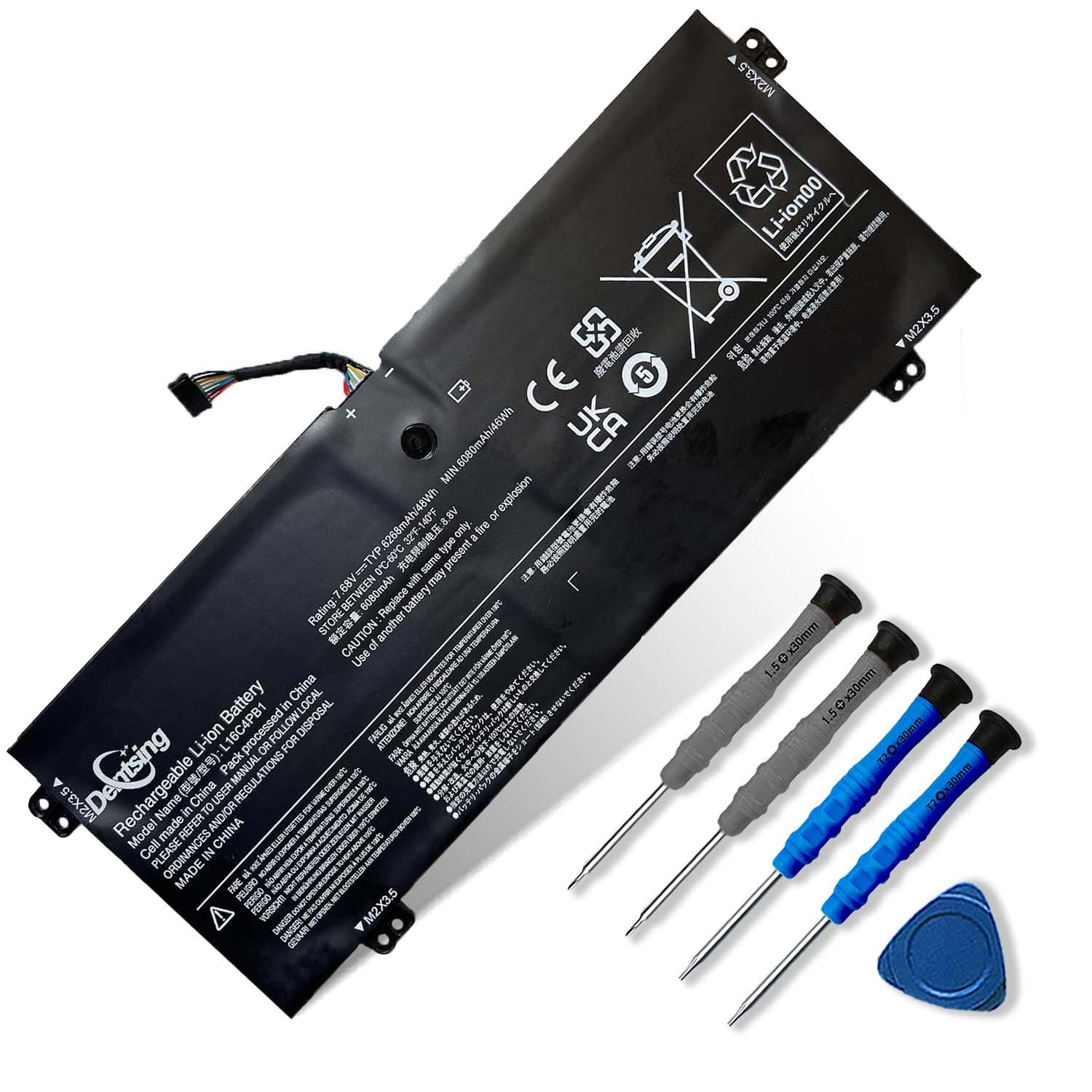 Amazon.com: Dentsing L16C4PB1 Laptop Battery Replace for Lenovo