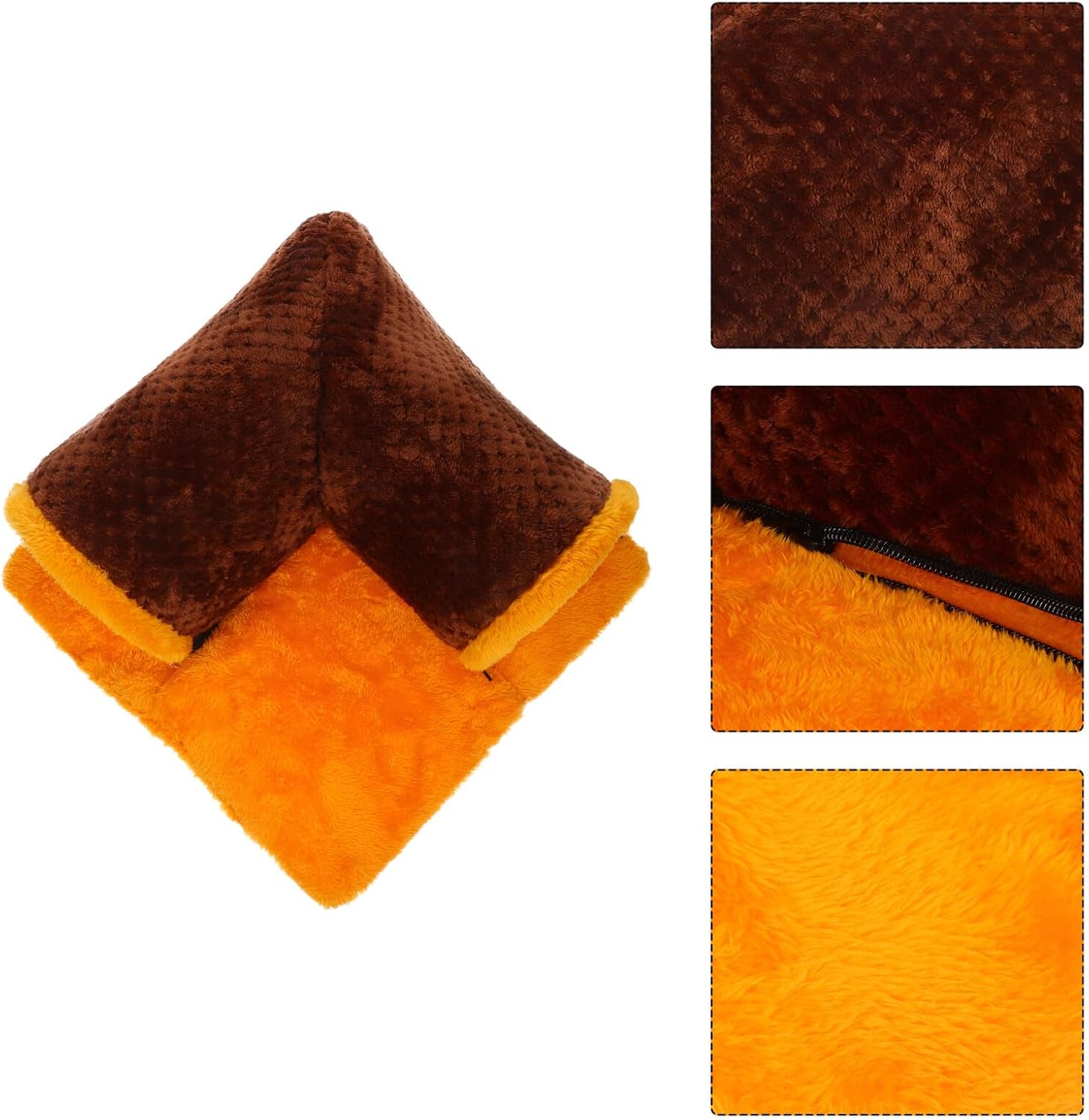 Guinea Pig Tunnel Plush Hideaway Tube Small Pet Play Tunnel for Hamsters Chinchillas Rabbits Ferrets Small Animal Activity and Resting Tube
