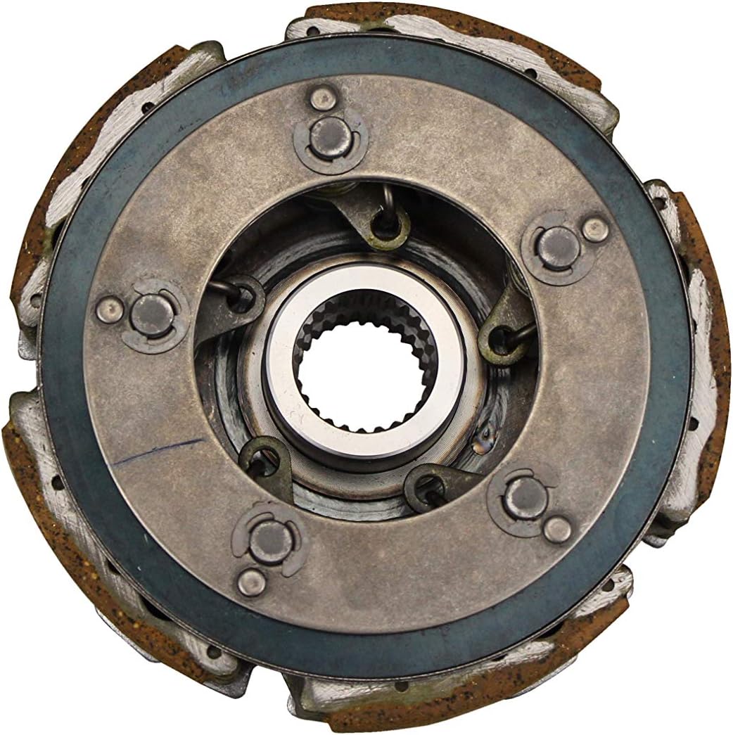 Wet Clutch Shoe Carrier Fits Yamaha Grizzly 660 (2002-2008), Rhino 660 (2004-2007), OEM Replacement, Steel, Gray