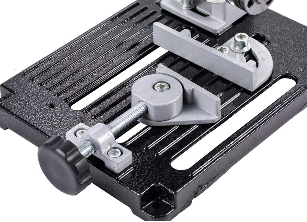 SUPPORTO DA BANCO PER SMERIGLIATRICE ANGOLARE 115/125 mm TRASFORMA IL FLEX IN TRONCATRICE PER LEGNO E METALLO