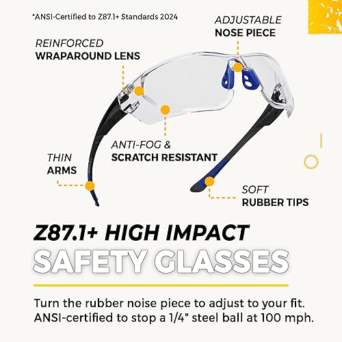 Miniatura 4 de TradeSmart Protección auditiva completa para tiro - Orejeras Comfort+ NRR 28, gafas y tapones para los oídos + estuche de transporte