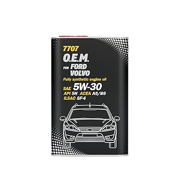 MANNOL 7707 O.E.M. 5W-30 Fully Synthetic Car Engine Oil API SN ACEA A5/B5 , 1 L