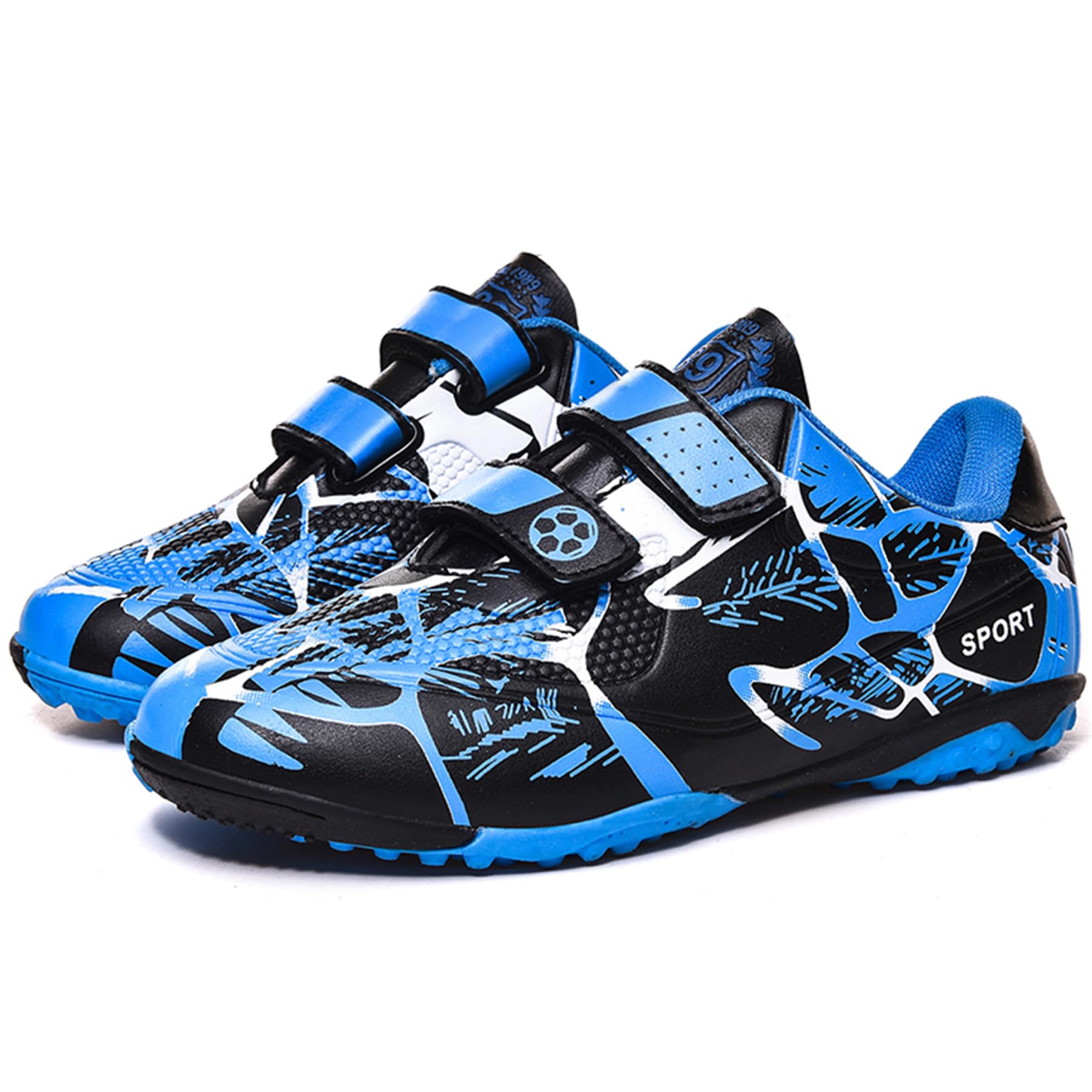 BAODLE Scarpe da Calcio Ragazzi FG/AG Professionale All'aperto Calcio da Scarpe Ragazzo TF Allenamento Bambini Teenage Spike