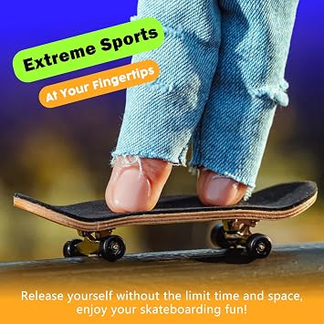 Finger Skateboards, Tech Deck Fingerboard, Finger Board with PU Box
