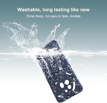 Silicone Case for Nothing Phone 3a Pro Anti-Scratch Microfiber Lining Shockproof Case with Camera Protection, Blue