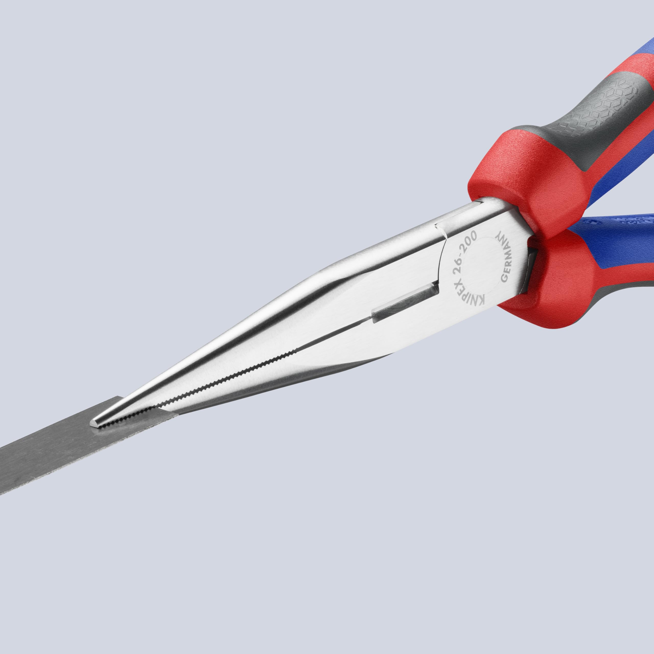 Knipex Pince Demi-Ronde Avec Tranchant 200 Mm Isolée VDE - Pince Bec De Cigogne 26 16 200 SB