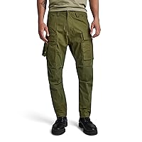 G-STAR Uomo 3D Regular Tapered Cargo Pants 2.0, Verde scuro (shadow olive D24308)