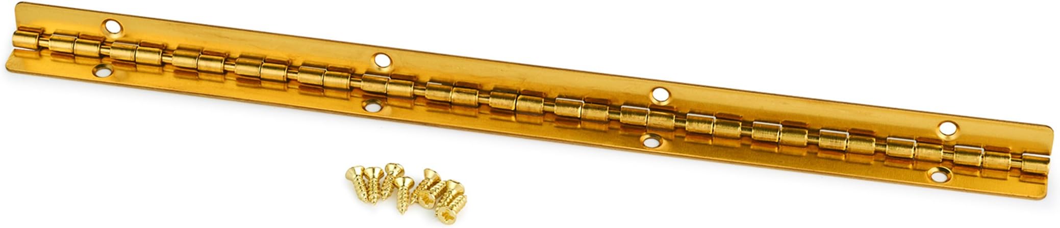 Highpoint Small Piano Hinge Brass Plated 200Mm X 9Mm