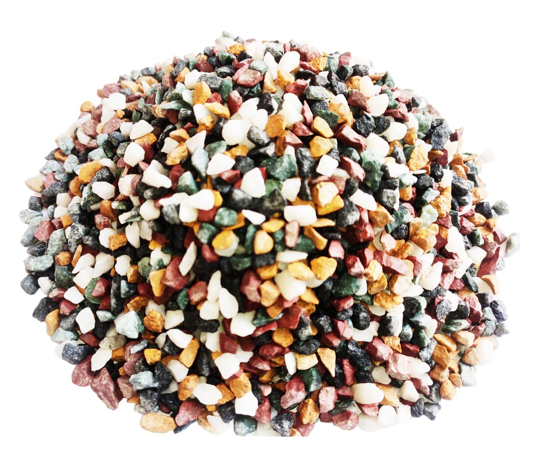 Samariya Multi Color Marble Pebble Chips Small Size Gravel for Home Decoratio Garden Decor Aquarium Fountain Waterfall Table Decor Plants Etc. (0.5 Kg) (B0B4F57VX2) Amazon Price History, Amazon Price Tracker