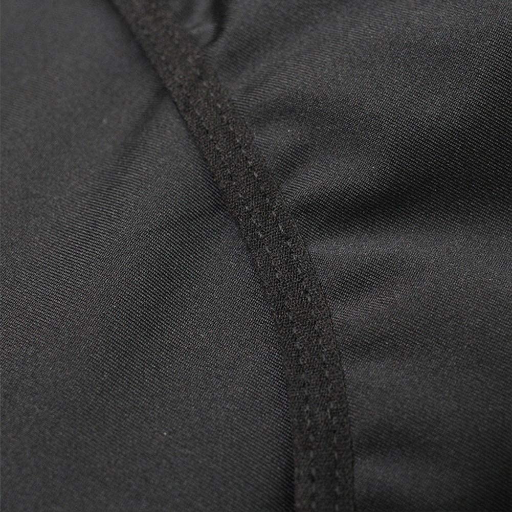 Wysokiej jakości wyściełane męskie płetwy wzmacniające biodra wzmacniacz wzmacniacza Enhancer Spandex Bawełniana bielizna, L Black(Size:3X-Large)