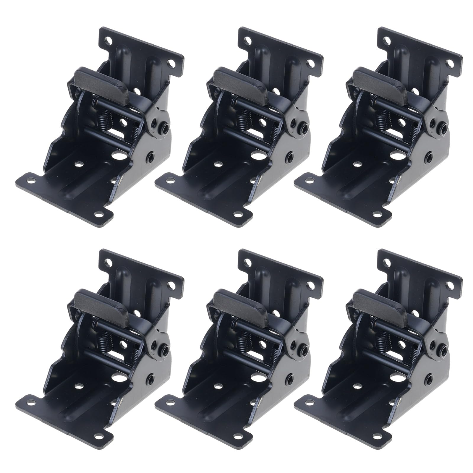 Quick Install Auto Ing Hinge No Tool Required for Camping Chairs Set of 6 Not Rusts Folding Hinge for Coastal Areas
