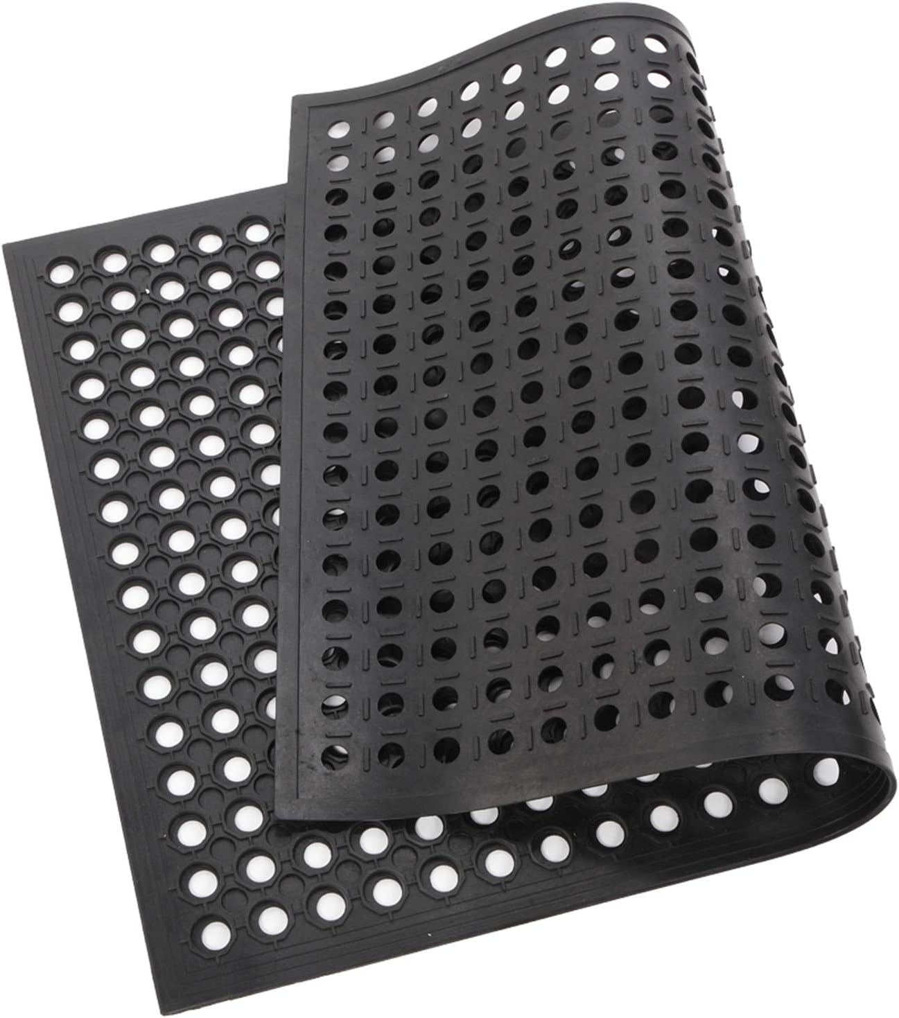 Rubber Kitchen Mat Cushioned Anti Fatigue Kitchen Rug 36" x