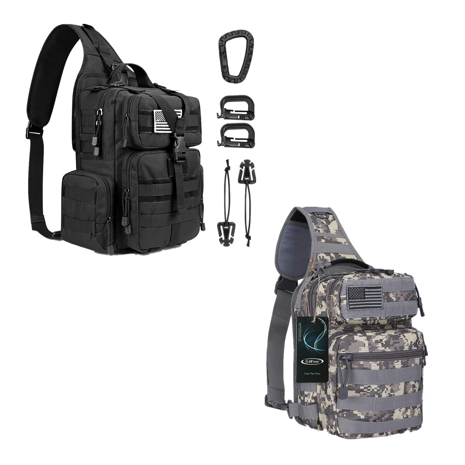 Bag For Men Tactical Sling Bag Pack Small Military Rover Shoulder