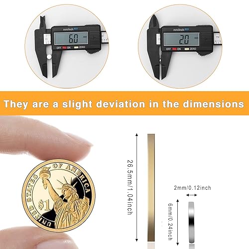 Miniatura 2 de TRYMAG Imanes pequeños de neodimio, 150 imanes pequeños de tierras raras para pizarra blanca, pequeños imanes de disco redondo para refrigerador,