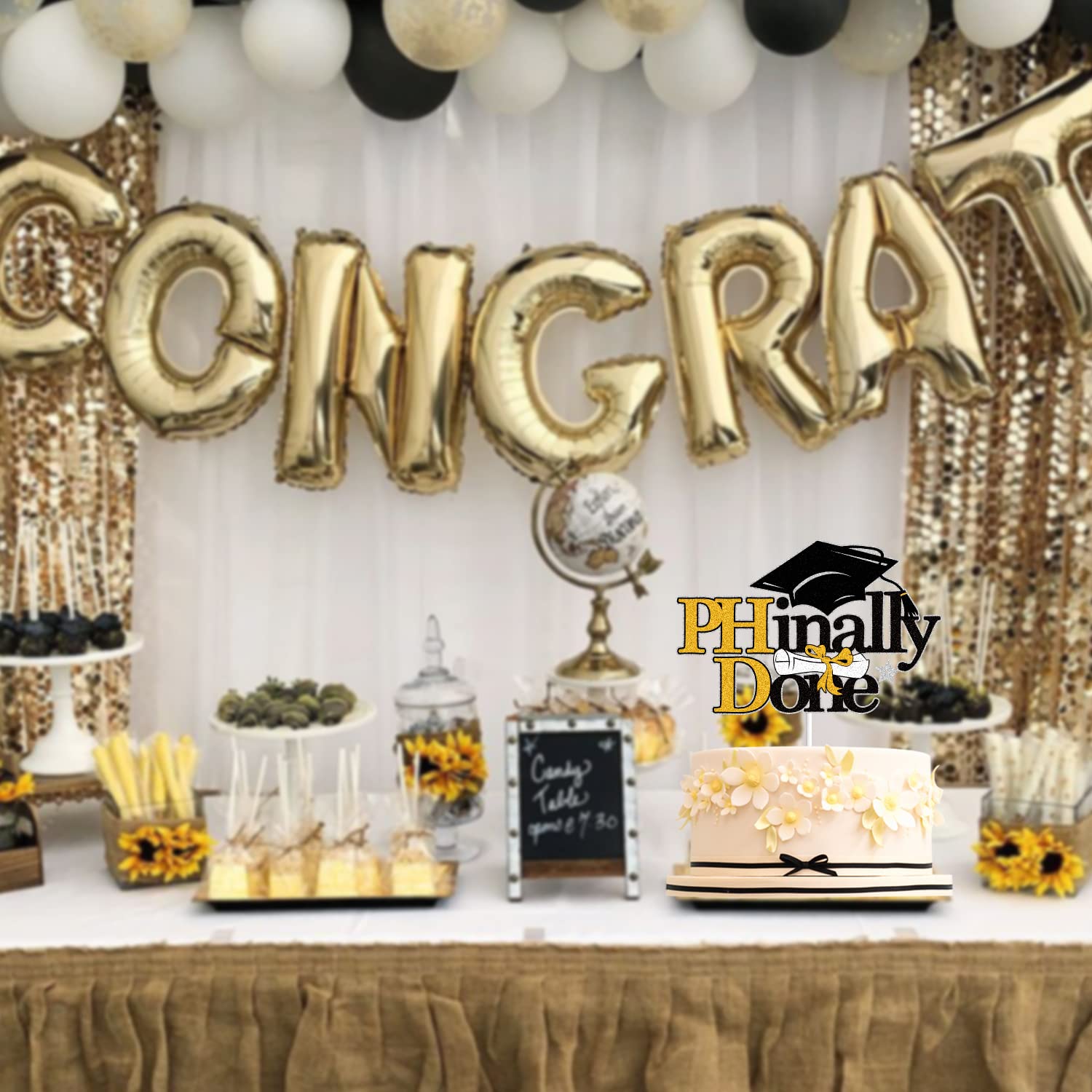 Psyd Graduation Congrats Grad Decor Congratulations PsyD Graduation Cake Topper – Class ...