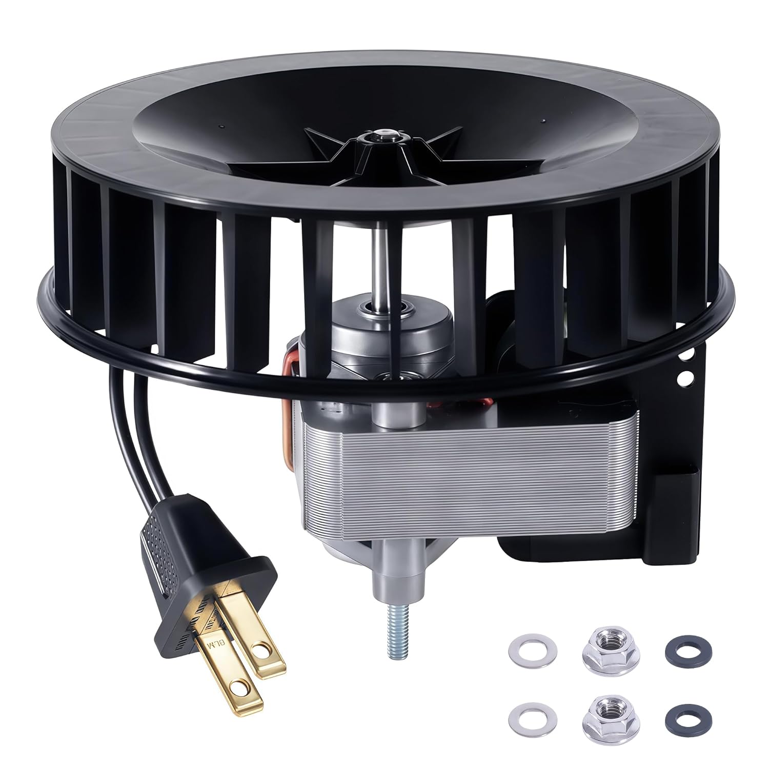 S97017646 S99080592 Bathroom Exhaust Fan Motor and Blower Wheel Replacement – Compatible with Broan NuTone 605P 605RP 665F 665P 665RP 668P 668RP 9965 9905 – Replace Part S97017646, S99080592