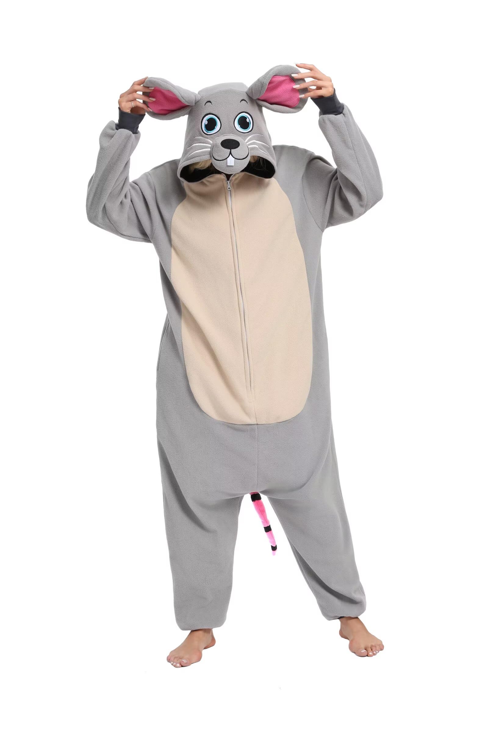 BGOKTA Disfraces de Cosplay para Adultos Pijamas de Animales One Piece Jirafa,LTY48 — view 15