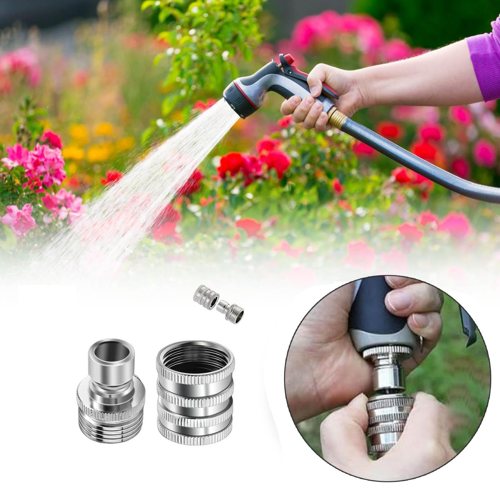 10473 Reducing Adapter, 3/8 in SAE 45 deg Male Flared x 5/8 in SAE 45 deg Female Flared, Brass